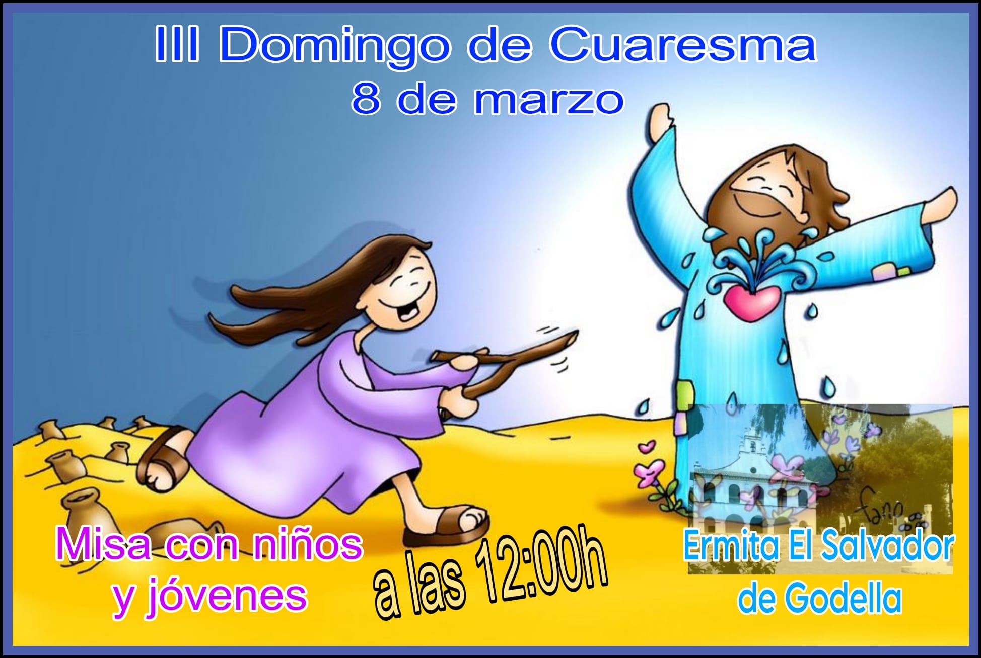 III Domingo de Cuaresma. Misa con niños y jovenes