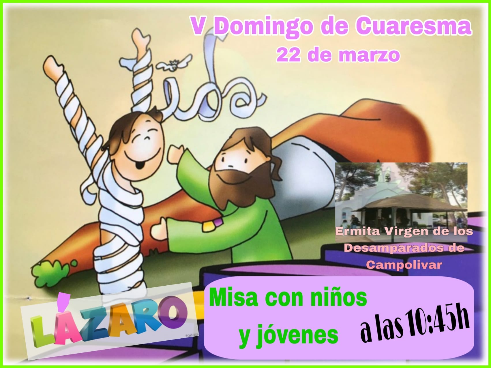 Misa con niños y jóvenes V Domingo de Cuaresma
